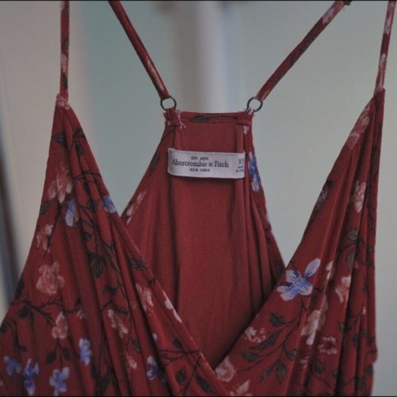 RARE A&F Mix Print Maxi Dress - Picture 6 of 8